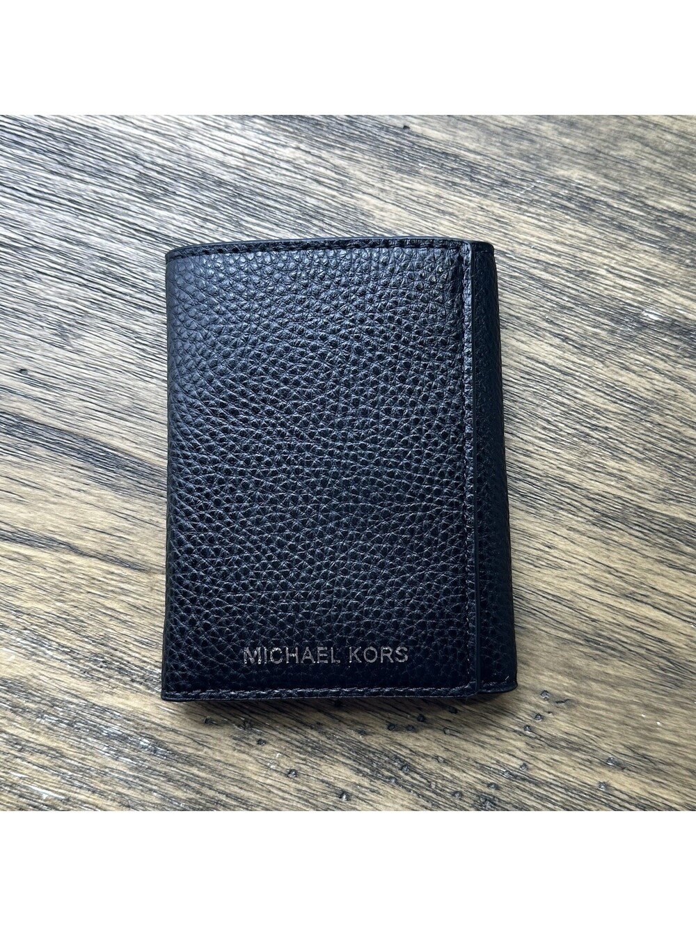 Michael Kors Wallet Men’s Pebbled Leather w/ ID Window